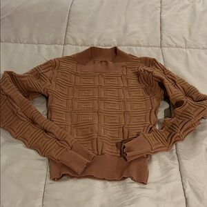 Brown shirt - size S.